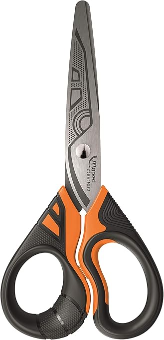 Maped Scissors Sensoft Fluo 13.5Cm Try Me