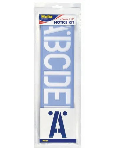Helix Notice Writing Kit 75Mm
