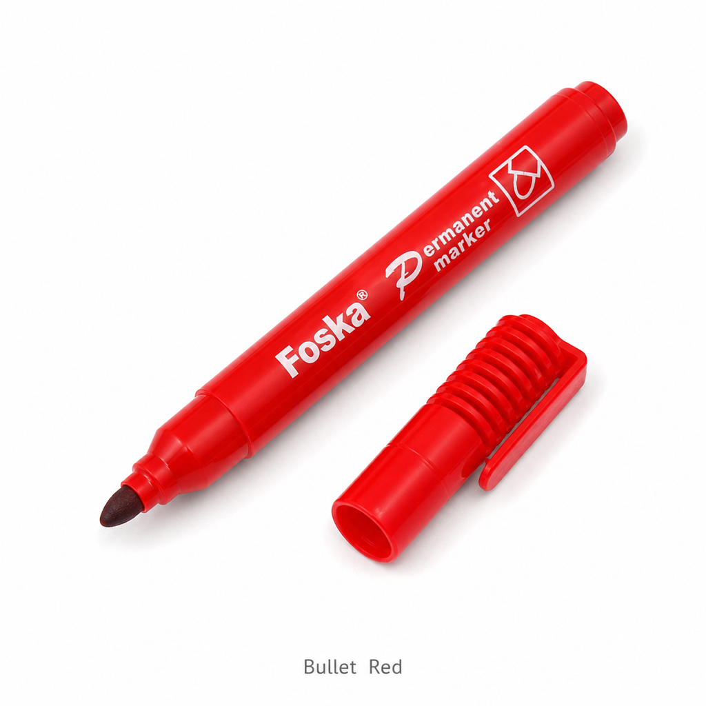 Multi-Surface Permanent Marker — Bullet  Red