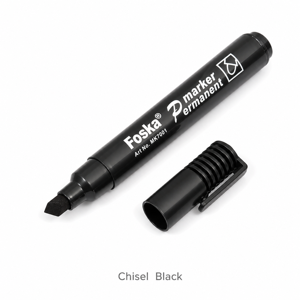 Multi-Surface Permanent Marker — Chisel  Black