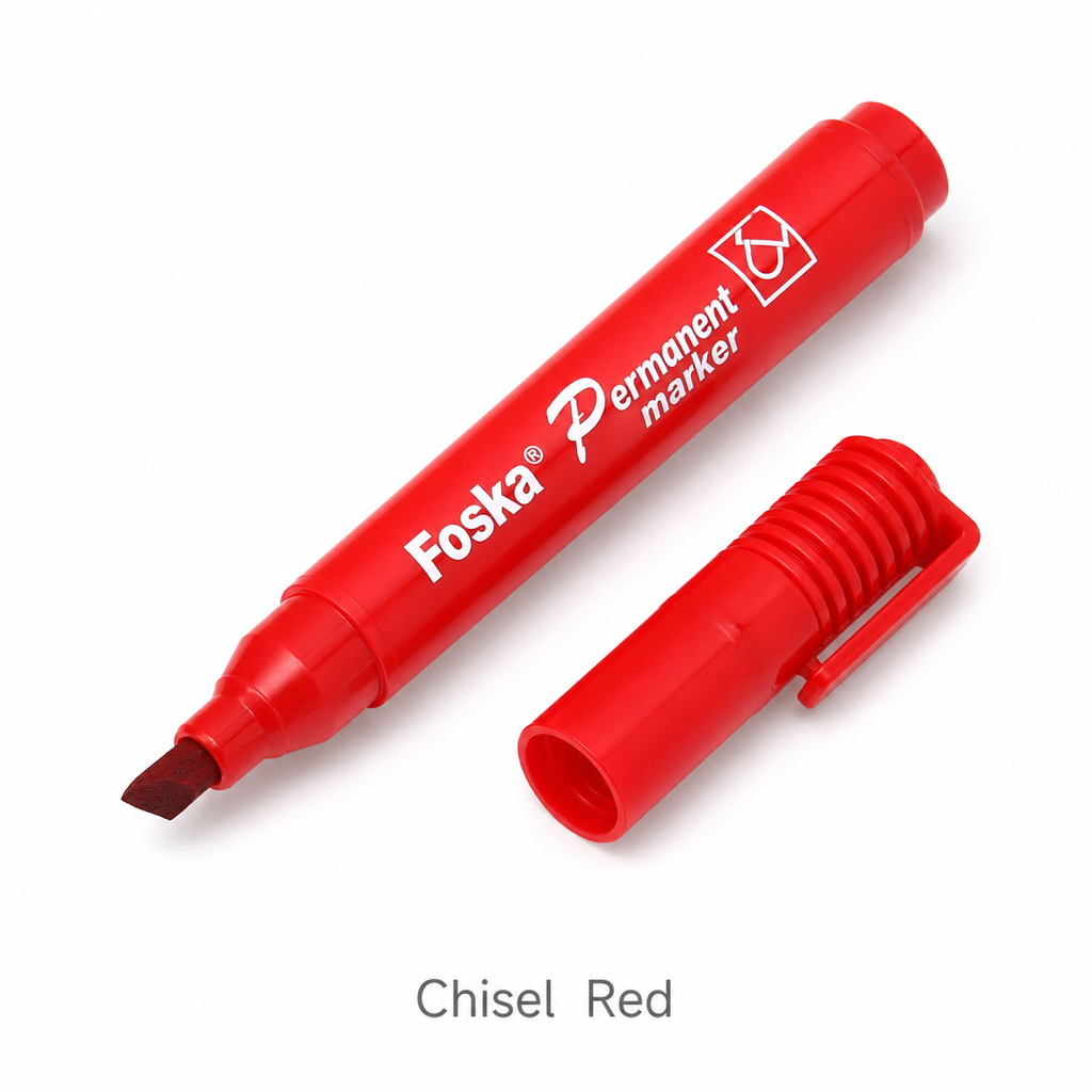 Multi-Surface Permanent Marker — Chisel  Red