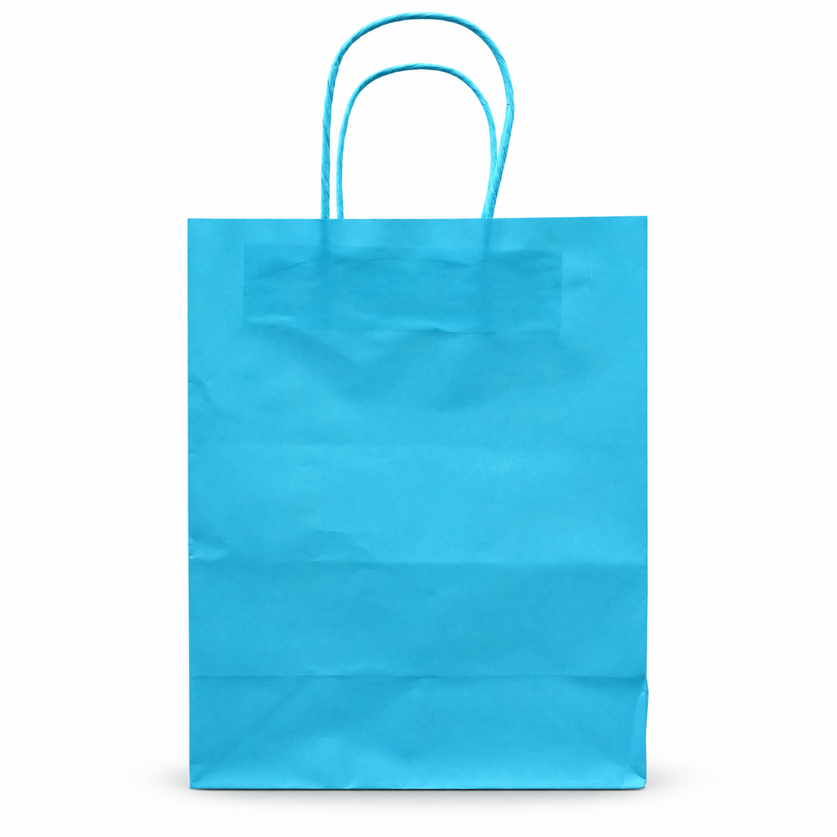 Kraft paper gift bag 21 x 11 x 27 cm – Blue