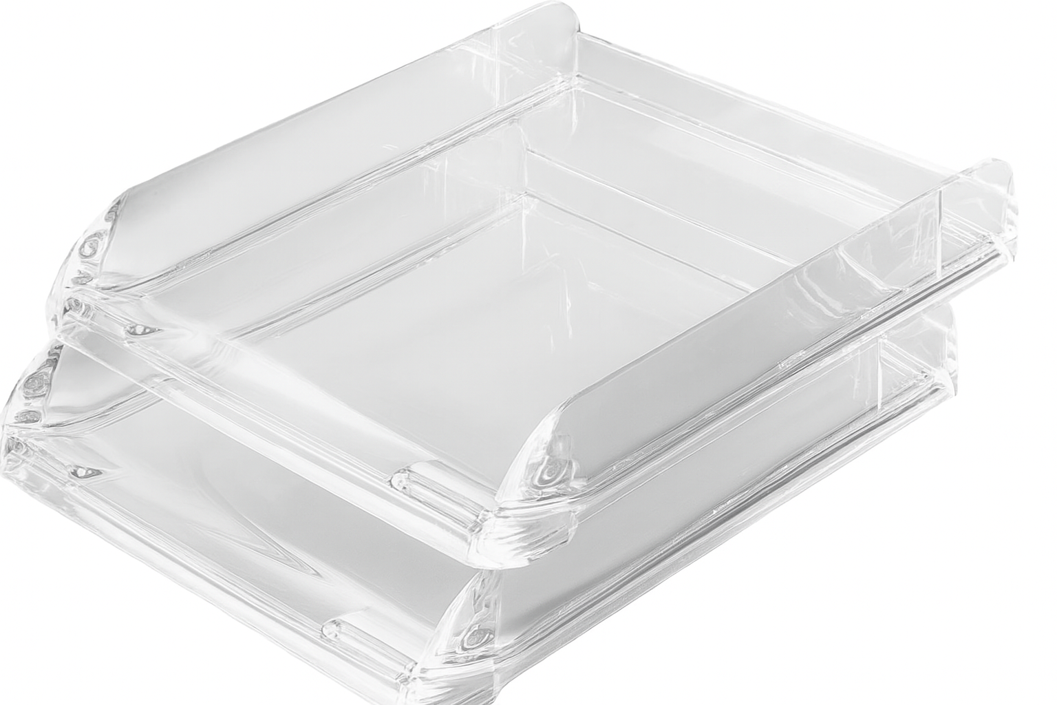 Rexel Nimbus Letter Rack – Clear | Letter Racks