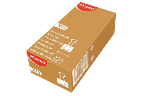 Maped Drawing Clips 32Mm X12 Box