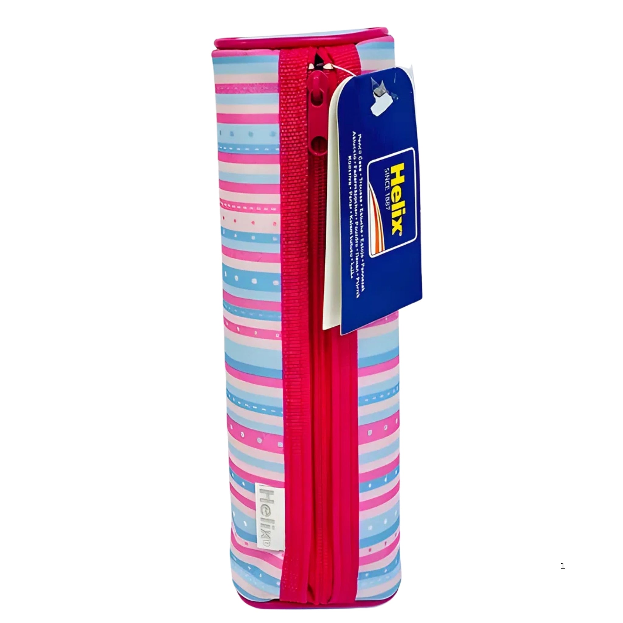 Helix Candy Stripe Oval Pencil Case