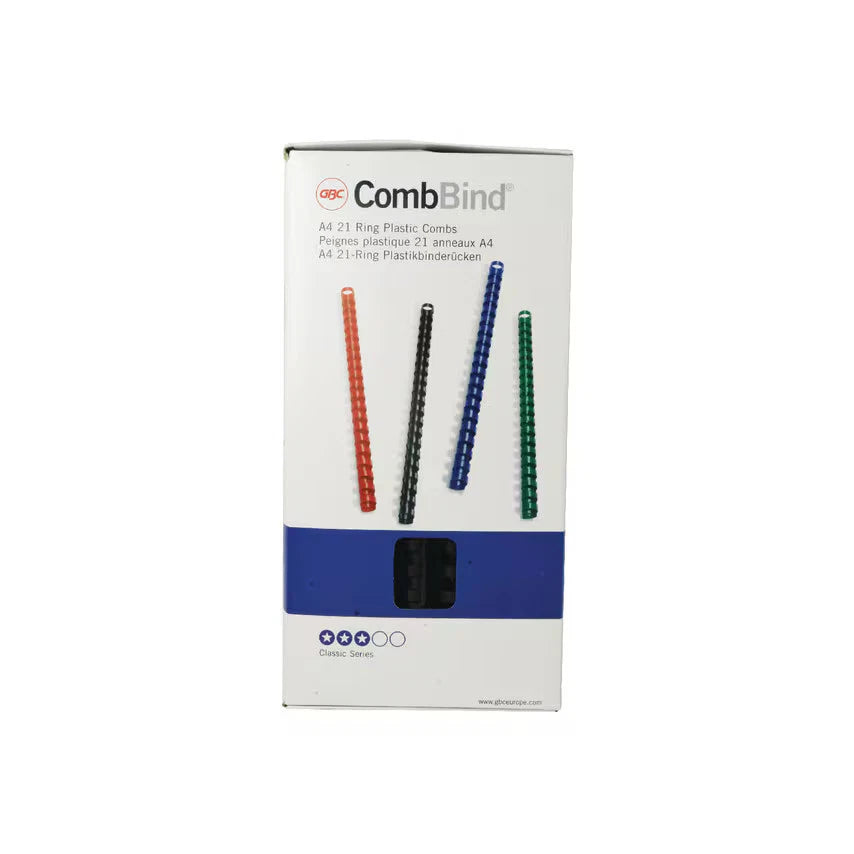 GBC CombBind Binding Combs A4 14 mm Black (Pack 100)