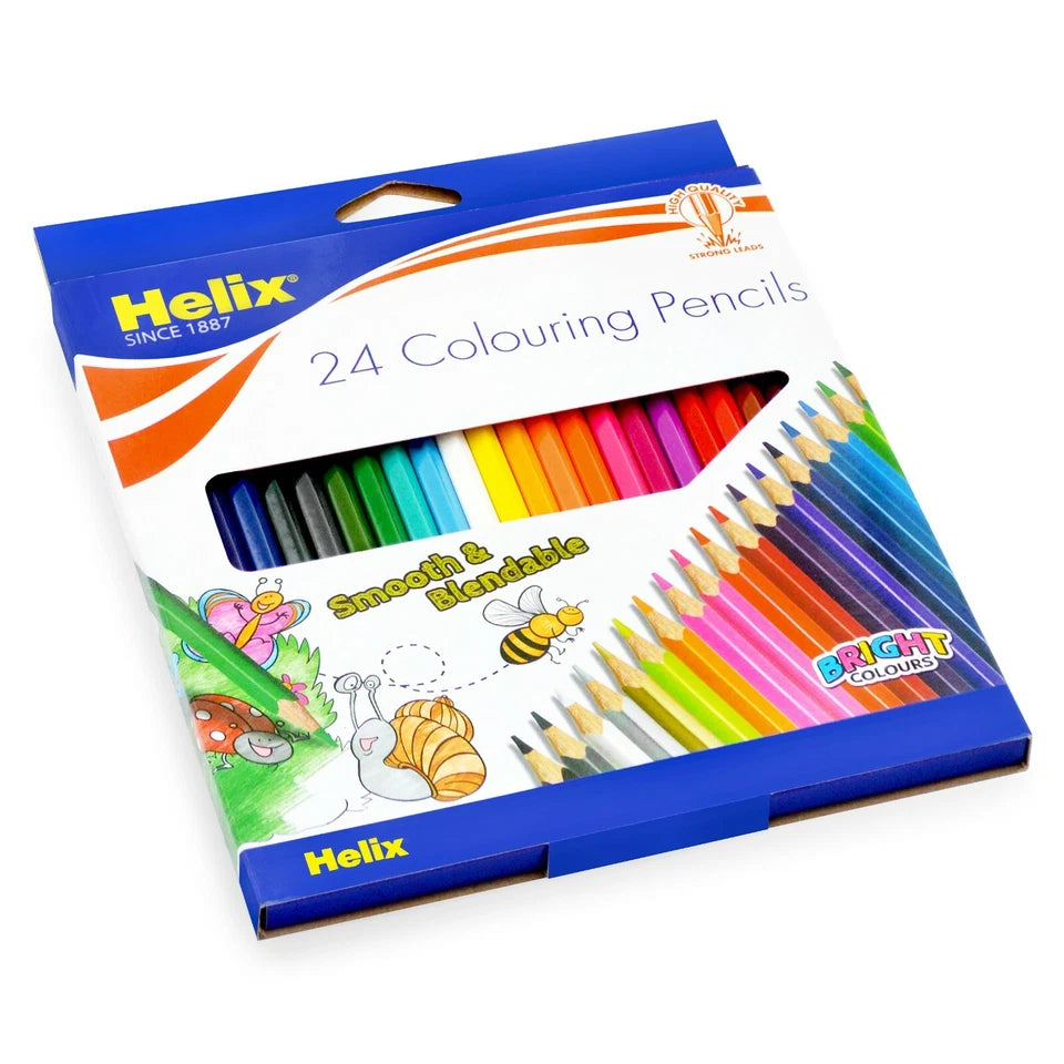Helix Coloring Pencil 7" In 24