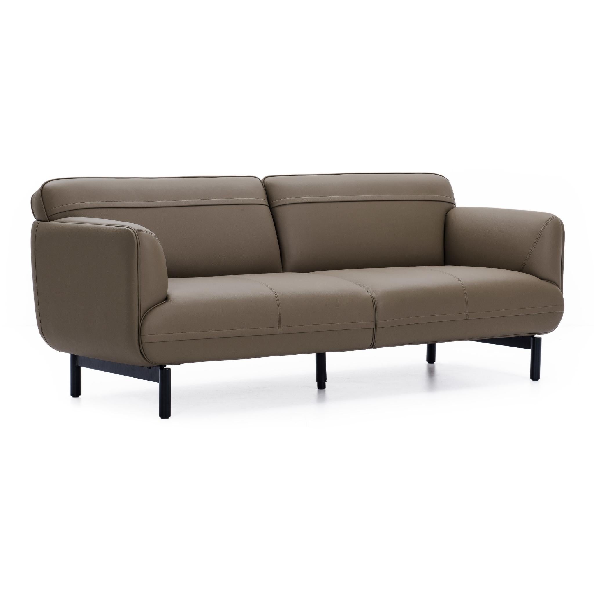 S152 – Leather Sofa, 3-Seater