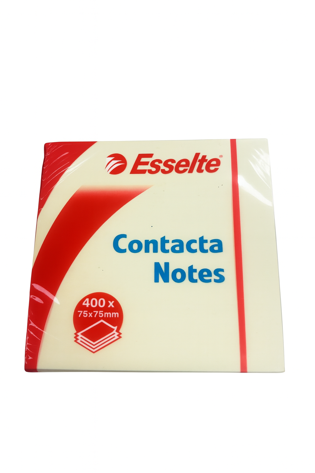 Esselte Contacta Notes 75 x 75 mm - 400 Sheets - Yellow