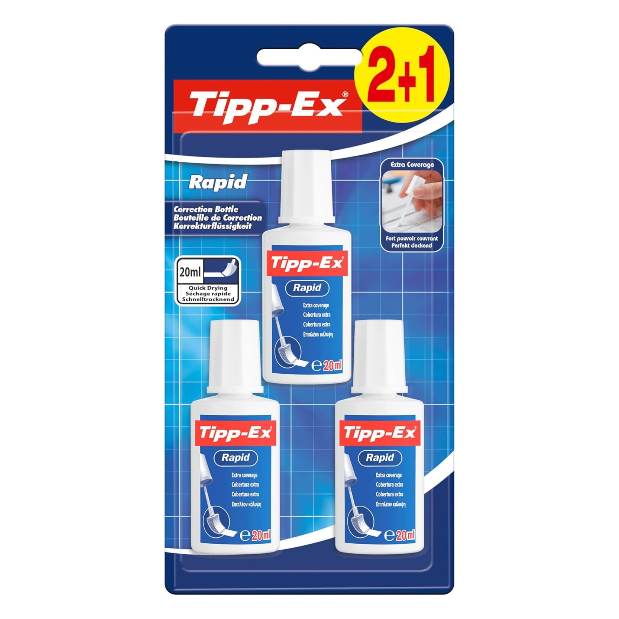 BIC Tipp-Ex Rapid Correction Fluid Bottle 20Ml – Blister Pack - Office R Us Lagos
