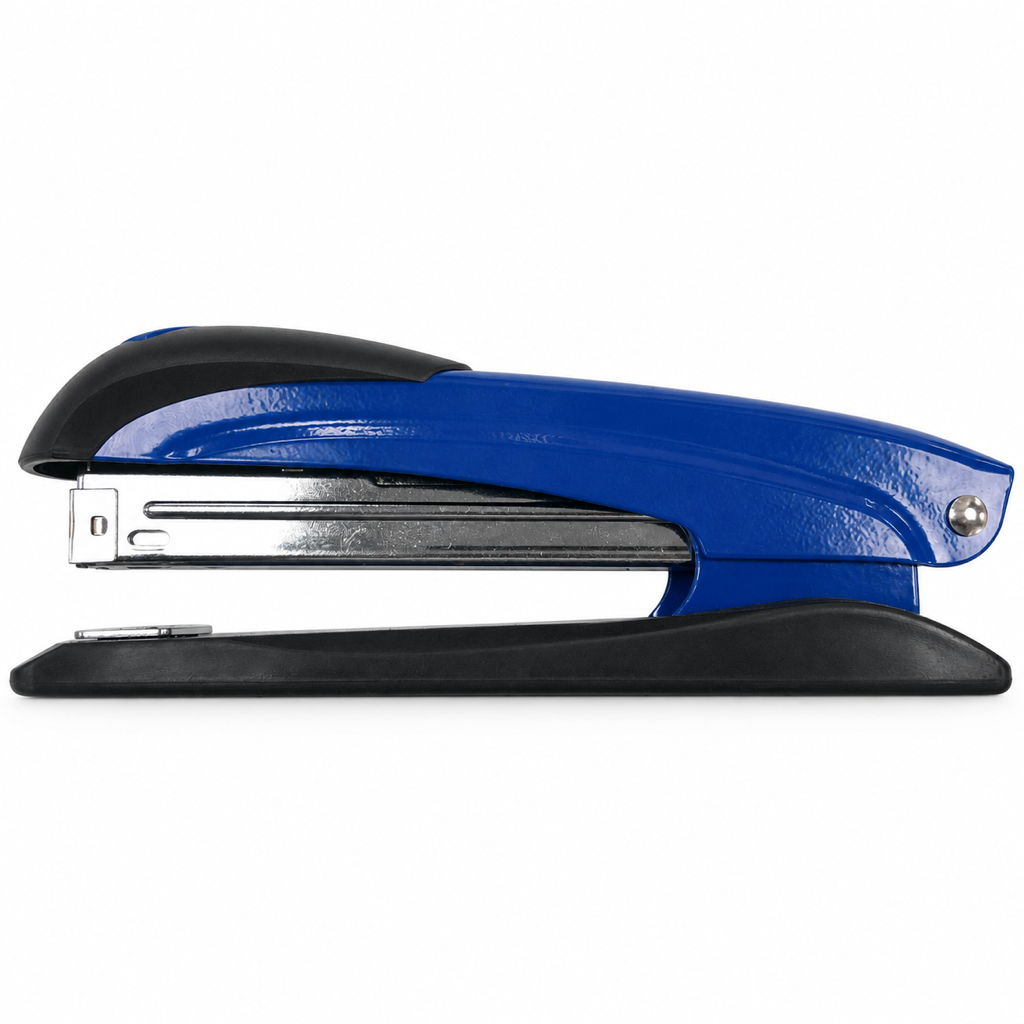Foska Metal Stapler ST1093 – blue, side view