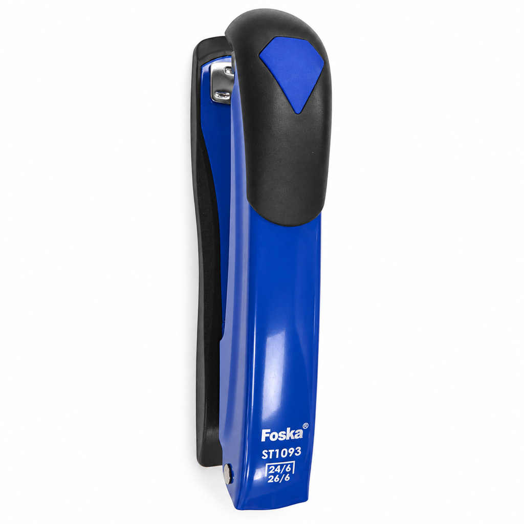 Foska Metal Stapler ST1093 – blue, top view