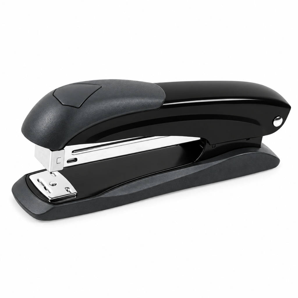 Foska metal stapler with built-in staple remover, 20/30 sheets – black (ST1093)