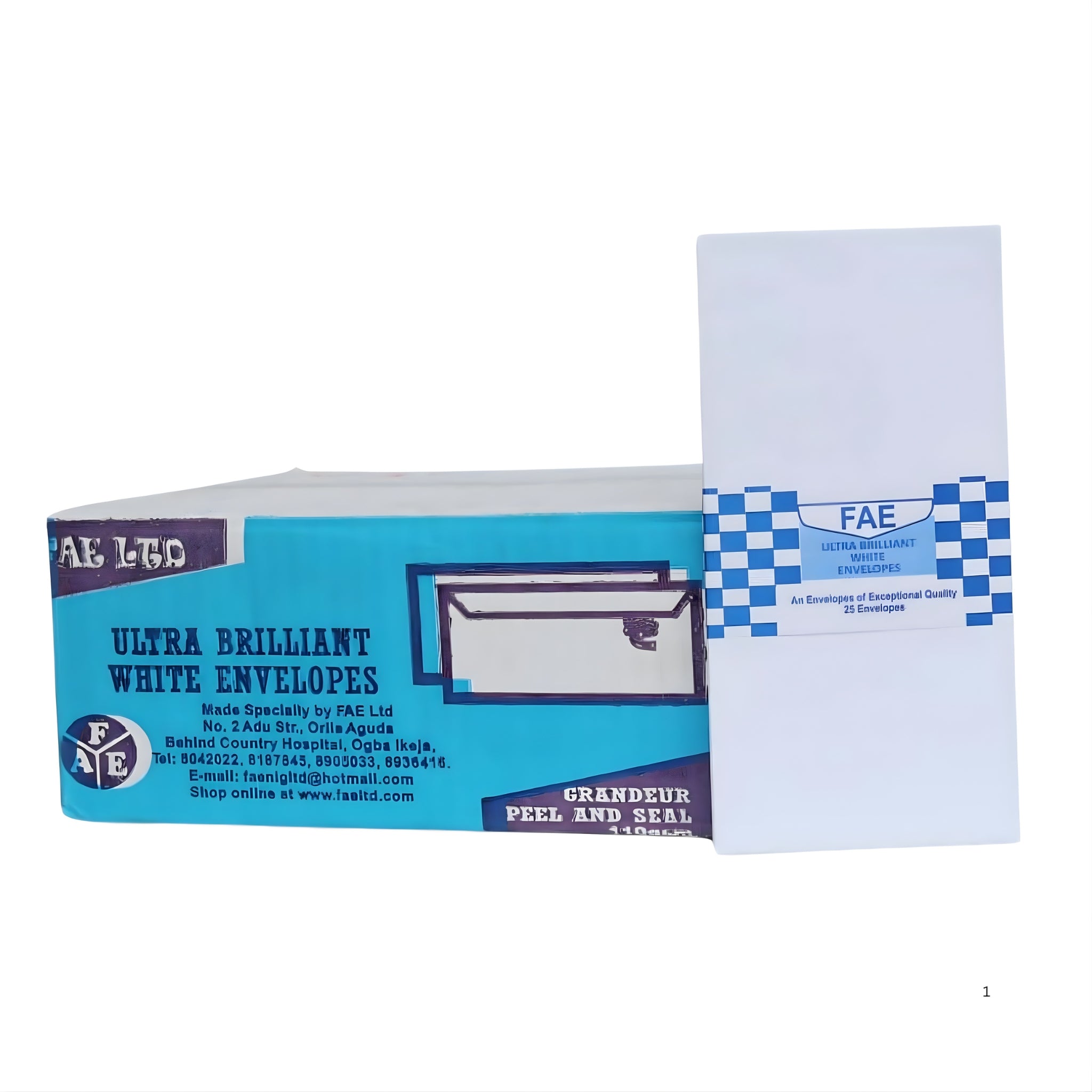 Cattleaxe Manila White Envelopes 4.3 X 8.7