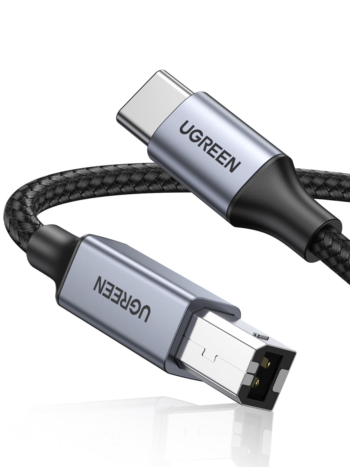 UGREEN USB-C to Printer USB-B 2.0 Braided Cable - Office R Us Lagos