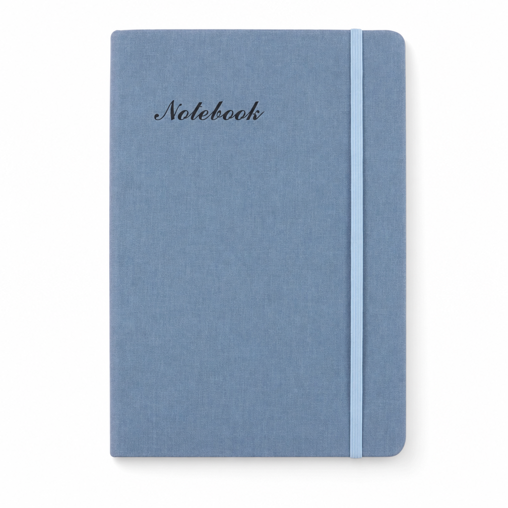 Foska embossed PU leather travellers journal with rope, A5, No.JS1014