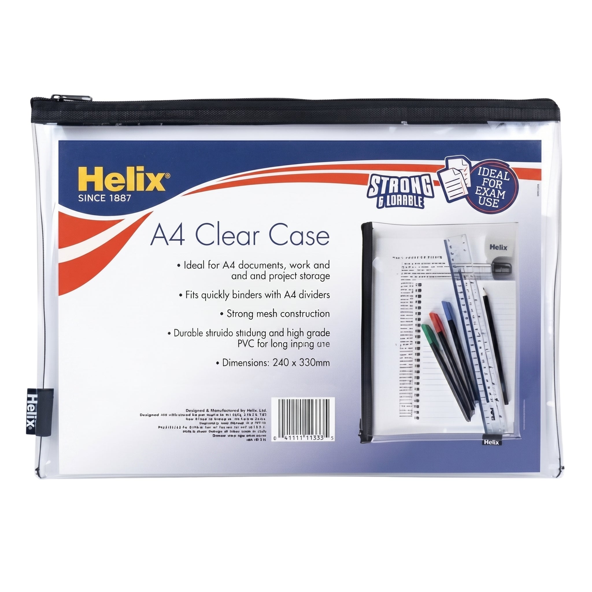 Helix A4 Clear Case