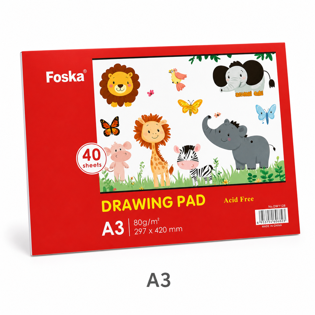 Watercolour Drawing Paper Pad 40 Sheets — A3