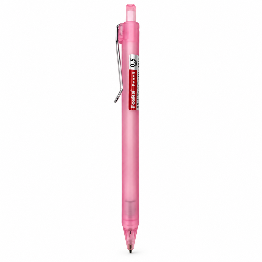 Foska Plastic Click Mechanical Pencil XY2053 – pink