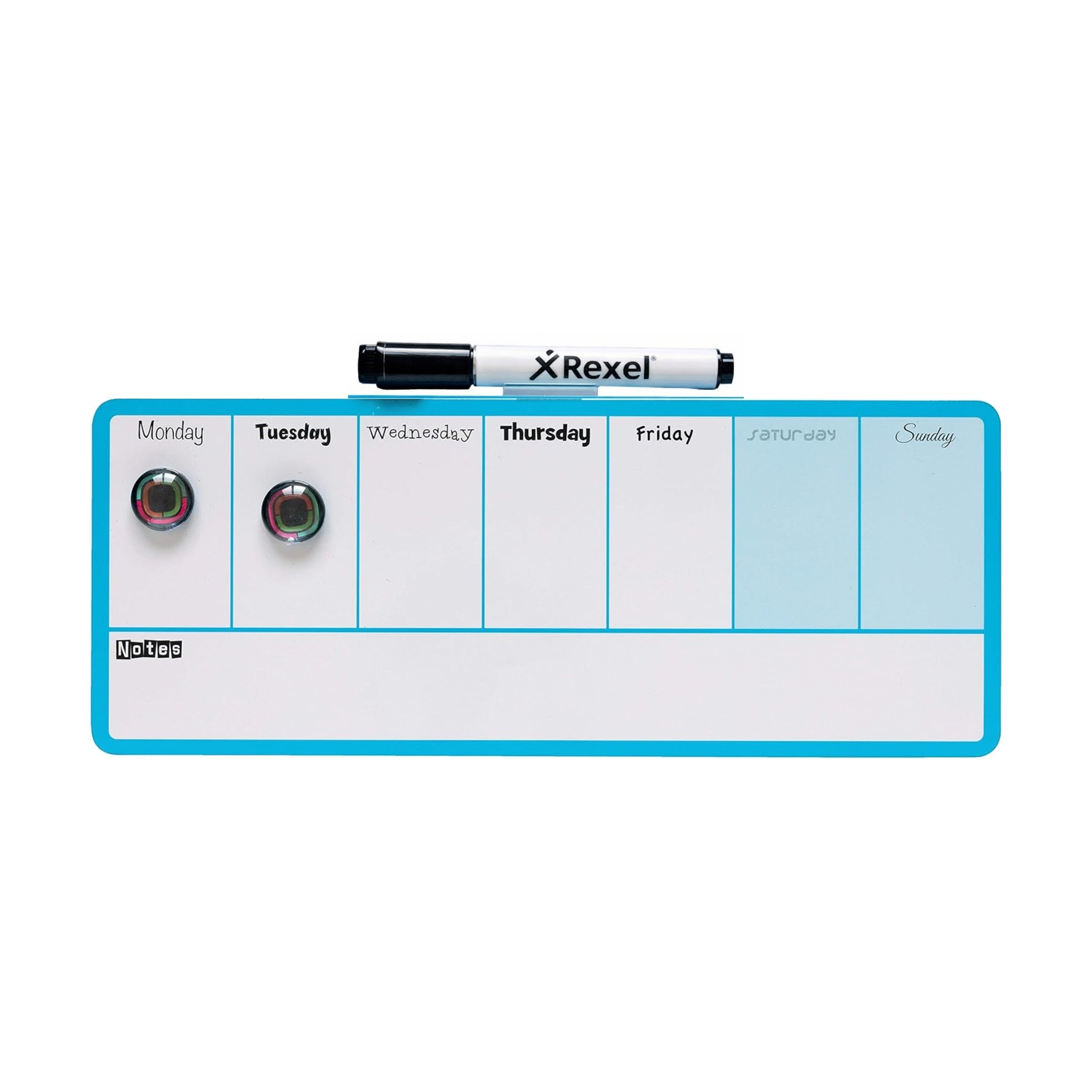 Rexel Weekly Organiser Board 360 X 140 MM - Blue